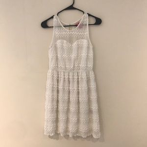 Ultra Pink Graduation Dress